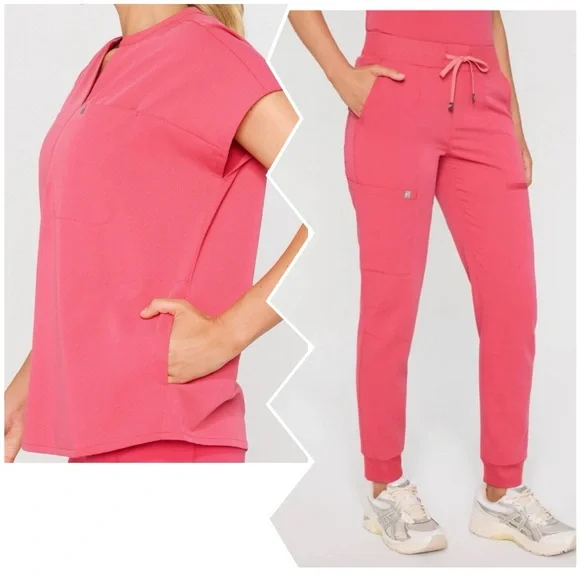 Fabletics Pink Gelato Women's scrub joggers only - Picture 1 of 5